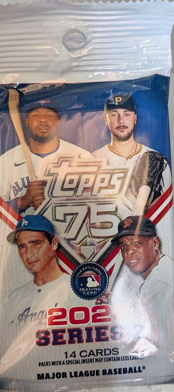 Brand New 2026 Topps Series 2 Baseball Sports Factory Sealed Pack 14 Cards